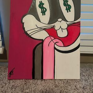 Bugs Bunny Canvas Painting